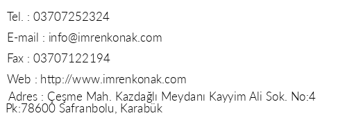 mren Lokum Konak Hotel telefon numaralar, faks, e-mail, posta adresi ve iletiim bilgileri